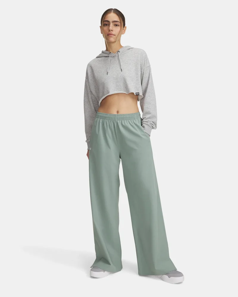 UNDER ARMOUR Women's Rival Wide Leg Pants